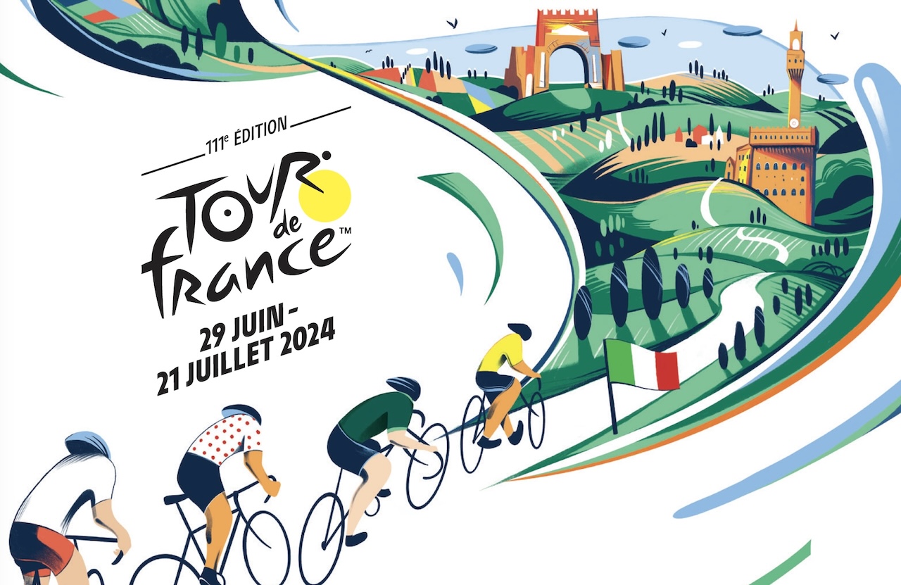 Photo diaporama Tour de France Cycliste PASSE A BRUERE ALLICHAMPS LE 9 JUILLET 2024